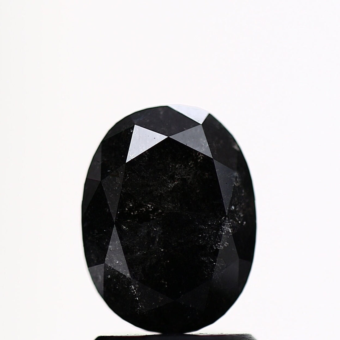 Salt and Pepper Diamond, 1.69 Ct Fancy Grey Oval Diamond, Gorgeous Unique Natural Loose Diamond For Engagement Ring, Gift for Her