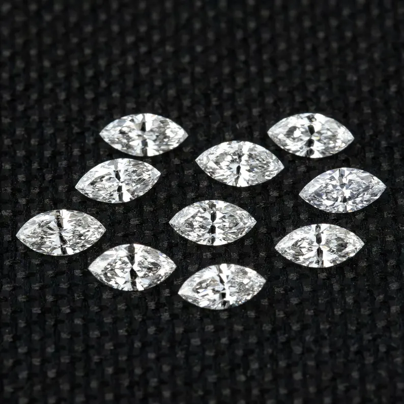5.00 x 2.50 MM White Diamond F-G Color VS-SI Clarity Marquise Diamond, Natural Loose Diamond for Jewelry