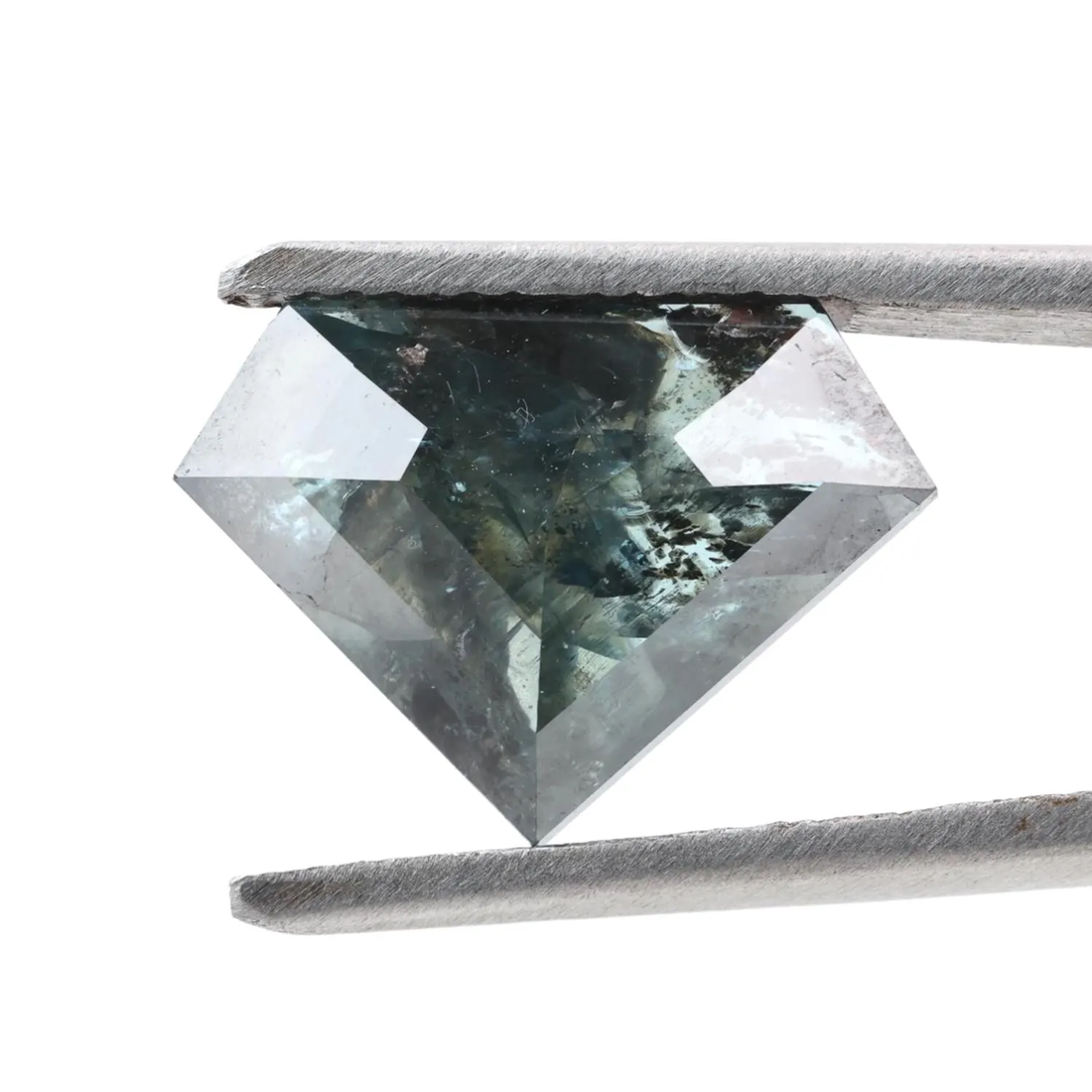 4.68 Ct Natural Blue Geomteric Loose Diamond for Wedding Ring