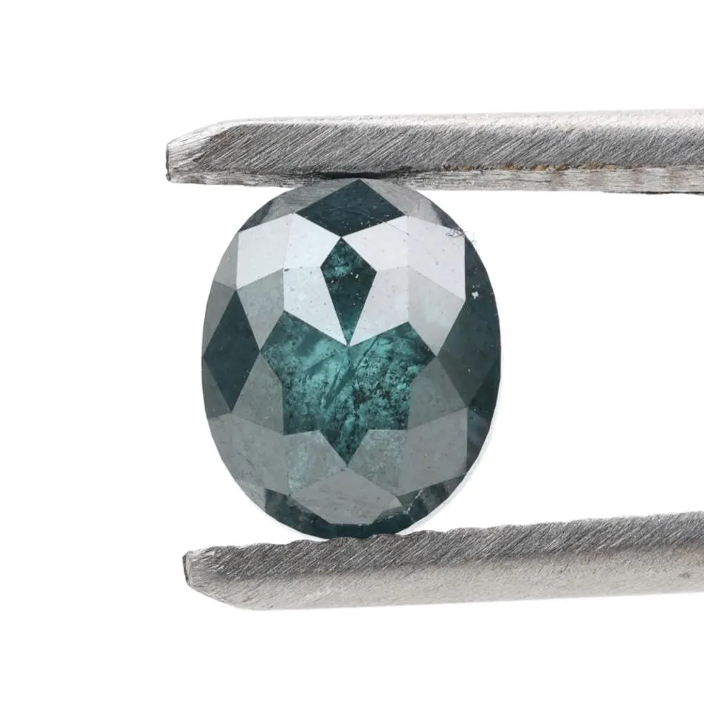 1.76 Ct Natural Blue Oval Cut Loose Diamond for Engagement Ring