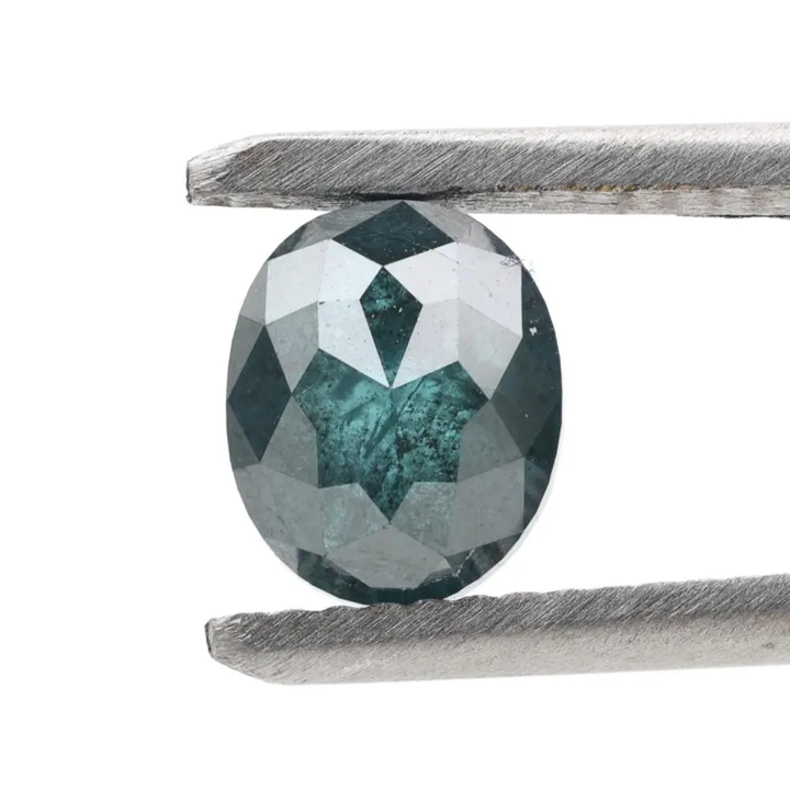 1.76 Ct Natural Blue Oval Cut Loose Diamond for Engagement Ring