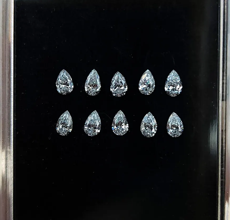 3.00 x 2.00 MM White Diamond F-G Color VS-SI Clarity Pear Diamond, Natural Loose Diamond for Jewelry