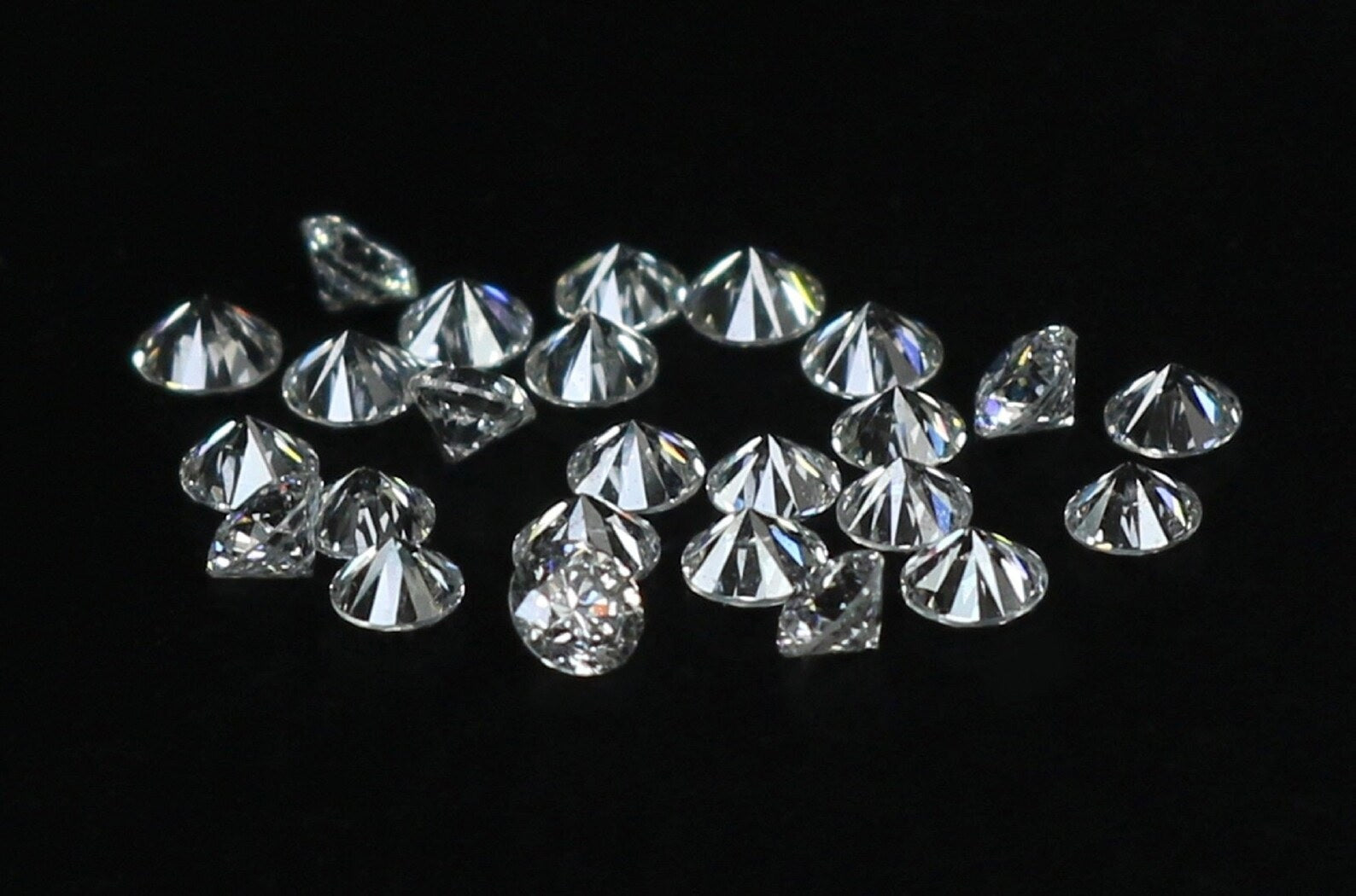 1.20 MM White Diamond F-G Color VS-SI Clarity Round Diamond, Natural Brilliant Cut Loose Diamond for Jewelry