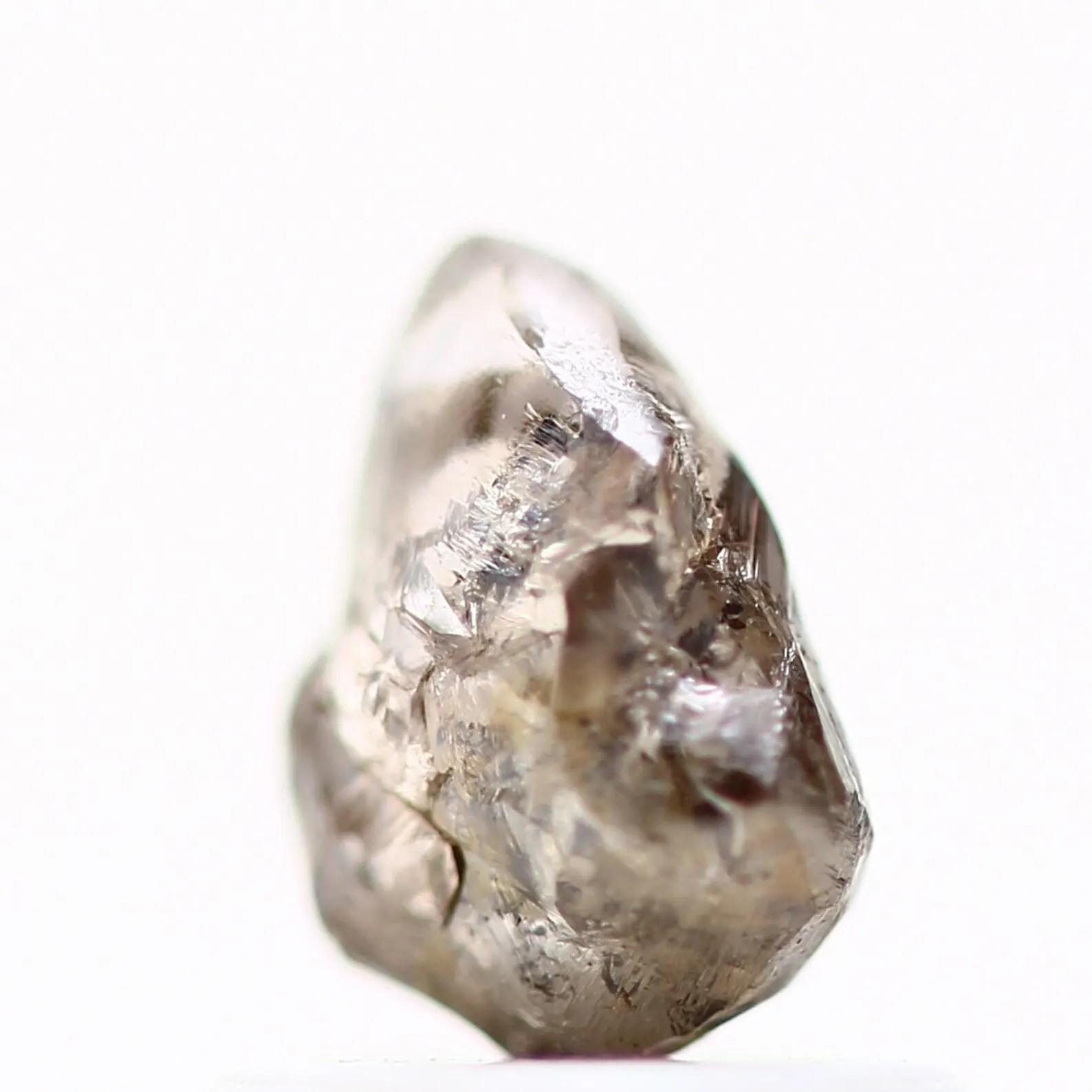 0.93 Ct Natural Brown Color Raw Rough Loose Diamond for Engagement Ring