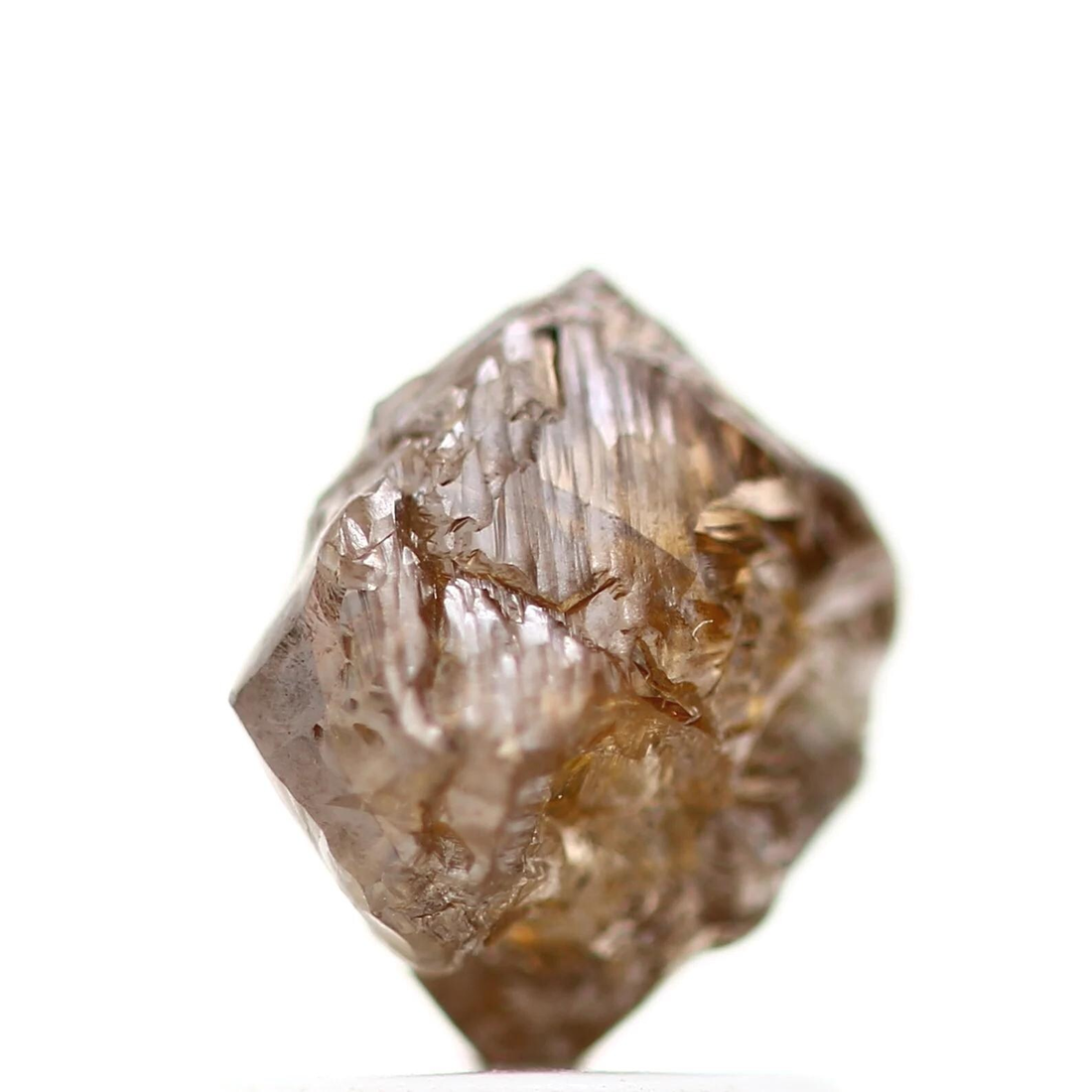 1.43 Ct Natural Brown Color Raw Rough Loose Diamond for Jewelry Making