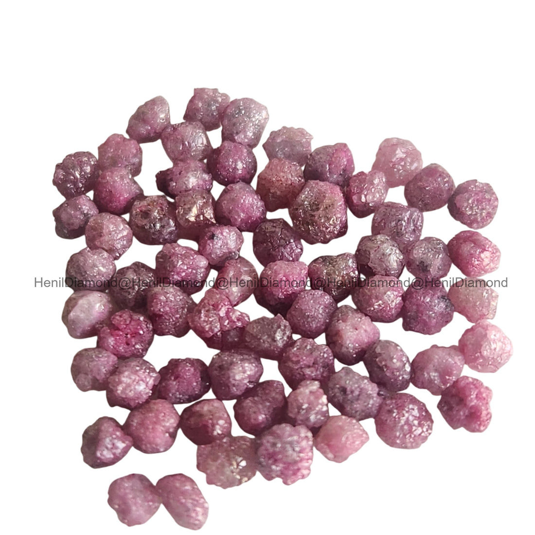 Pink Diamonds, 5.00 ct 2.0-3.0 mm Natural Pink Loose Raw Rough Diamond for Jewelry