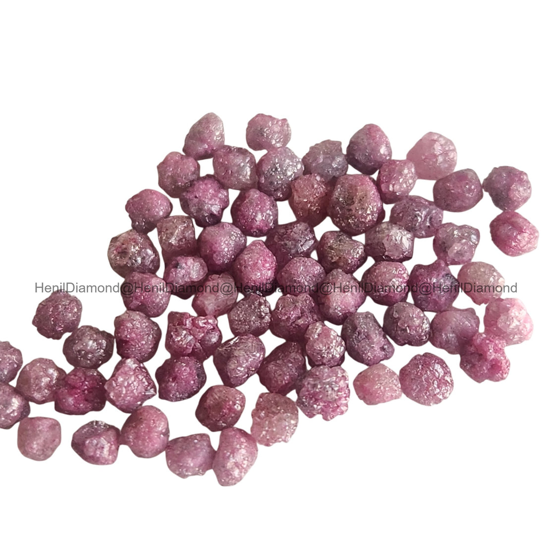 Pink Diamonds, 5.00 ct 2.0-3.0 mm Natural Pink Loose Raw Rough Diamond for Jewelry
