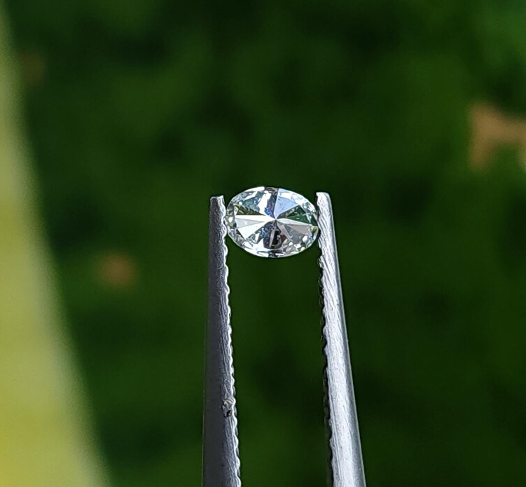 4.00 x 3.00 MM White Diamond F-G Color VS-SI Clarity Oval Diamond, Natural Loose Diamond for Jewelry
