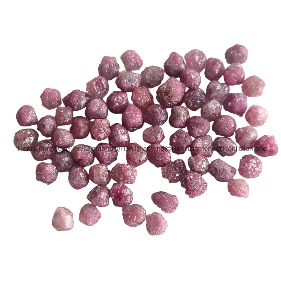 Pink Diamonds, 5.00 ct 2.0-3.0 mm Natural Pink Loose Raw Rough Diamond for Jewelry