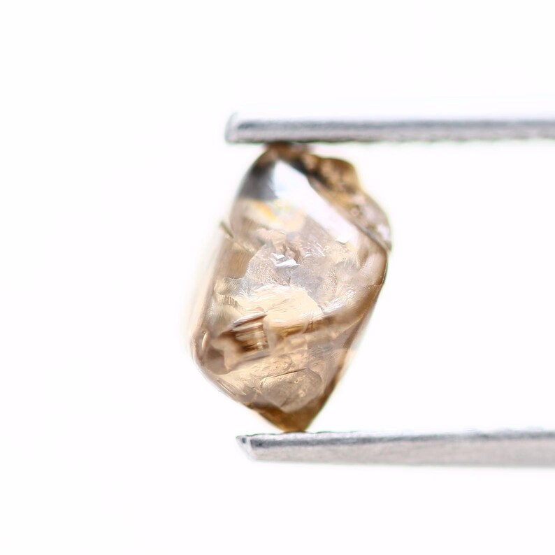 1.78 Ct Natural Brown Color Raw Rough Loose Diamond for Engagement Ring