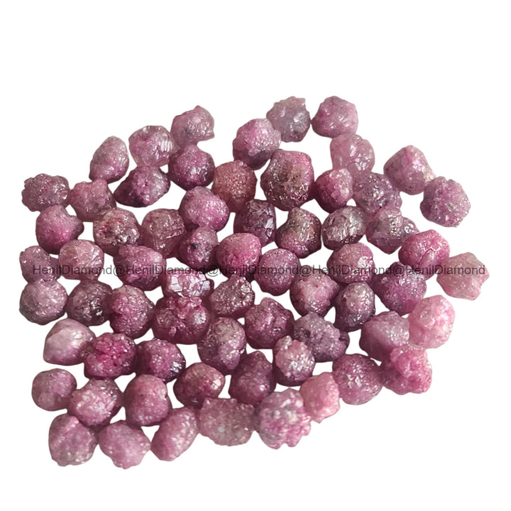 Pink Diamonds, 5.00 ct 2.0-3.0 mm Natural Pink Loose Raw Rough Diamond for Jewelry