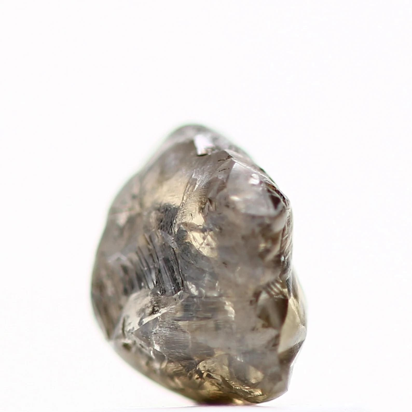 0.88 Ct Natural Brown Color Raw Rough Loose Diamond for Engagement Ring