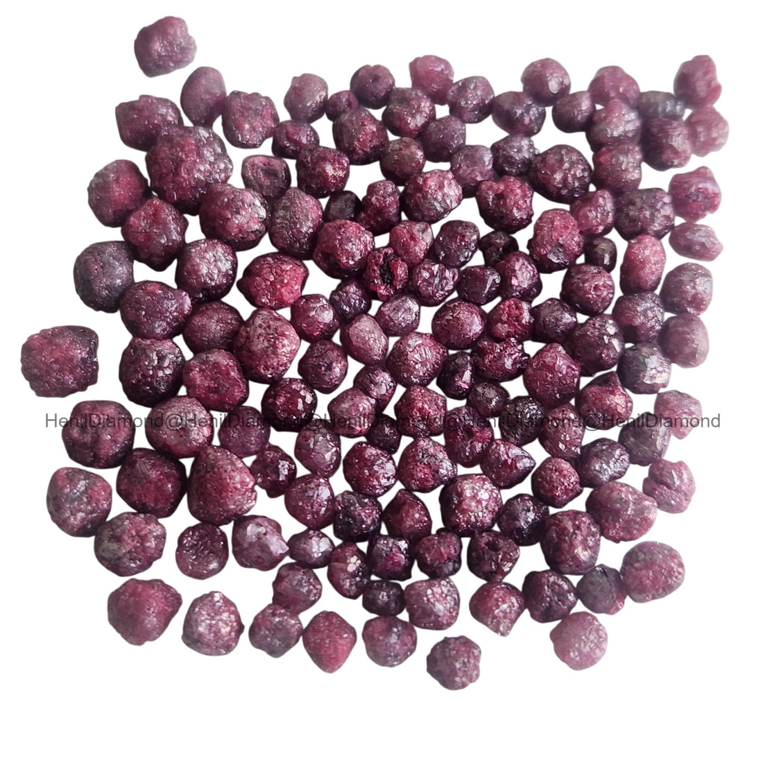 Rose Pink Diamonds, 5.00 ct 2.0-3.0 mm Natural Pink Loose Raw Rough Diamond for Jewelry