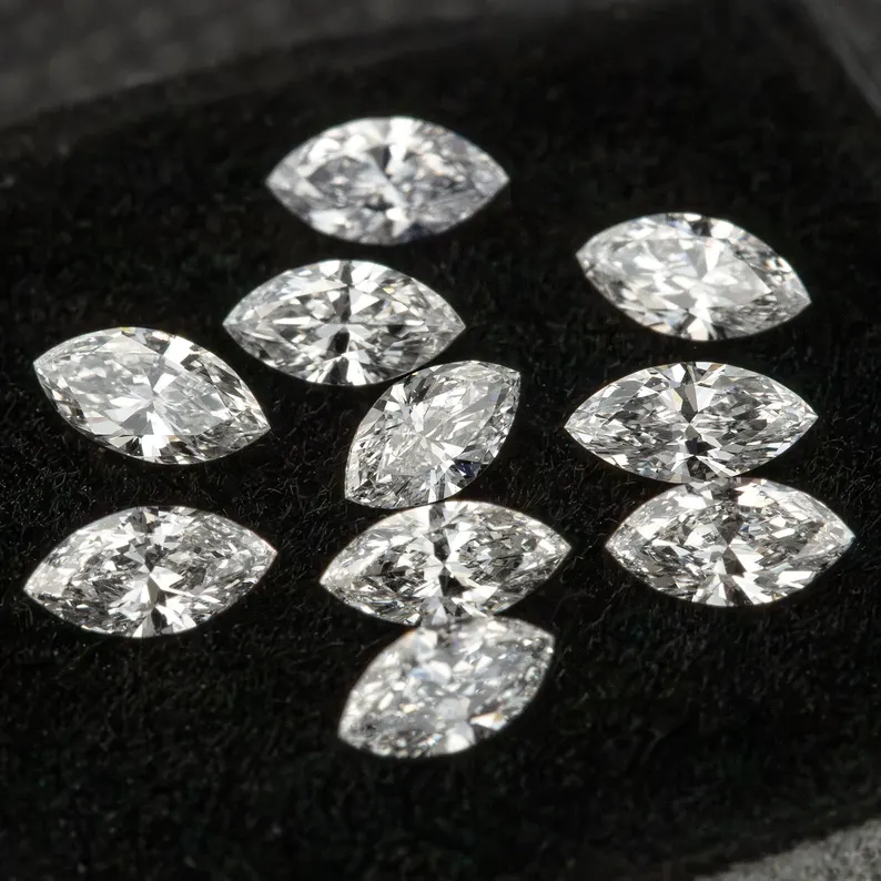 5.00 x 2.50 MM White Diamond F-G Color VS-SI Clarity Marquise Diamond, Natural Loose Diamond for Jewelry