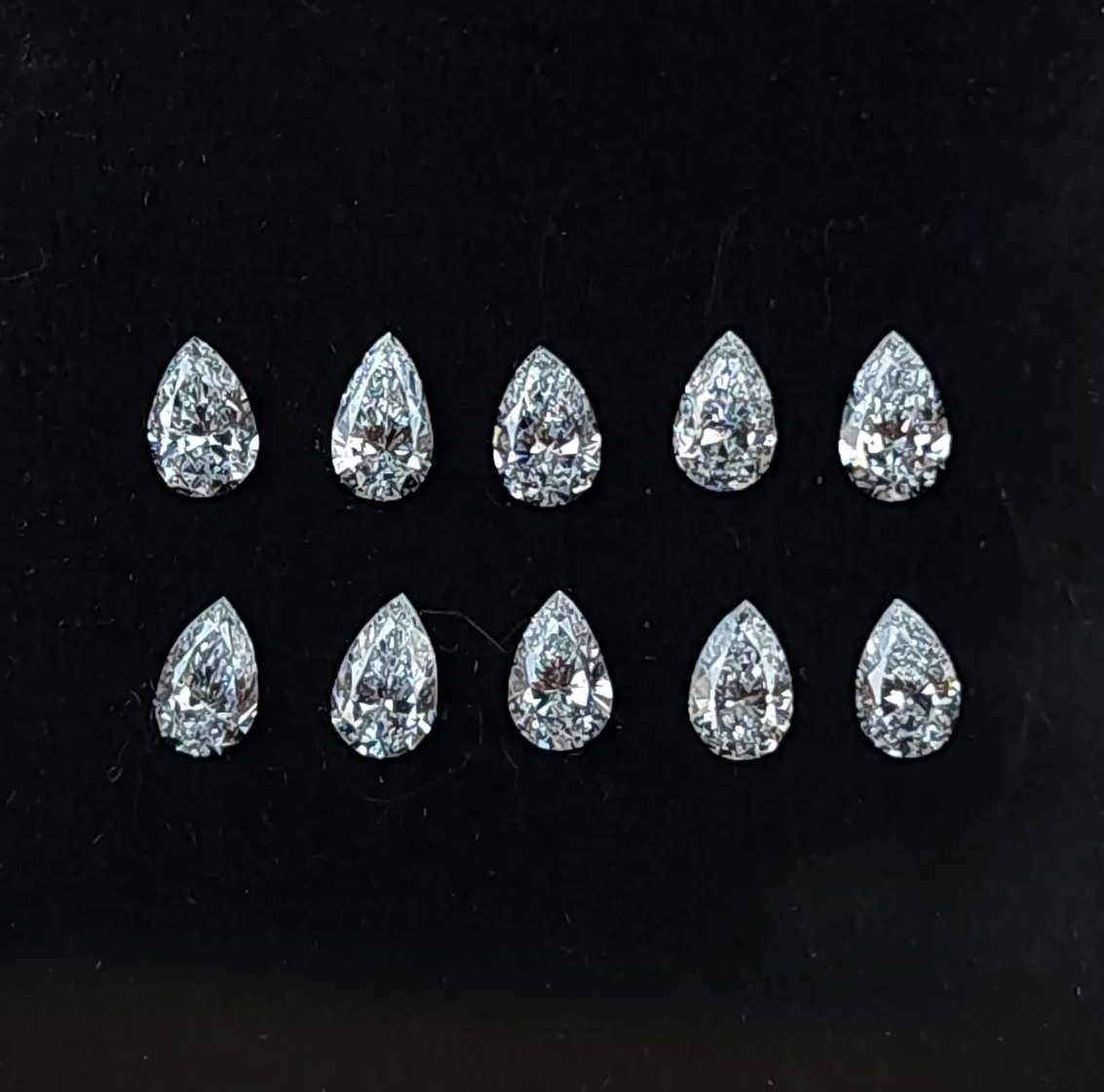 3.00 x 2.00 MM White Diamond F-G Color VS-SI Clarity Pear Diamond, Natural Loose Diamond for Jewelry